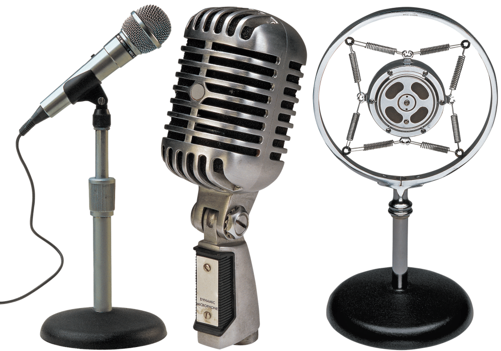 סוגי מיקרופונים